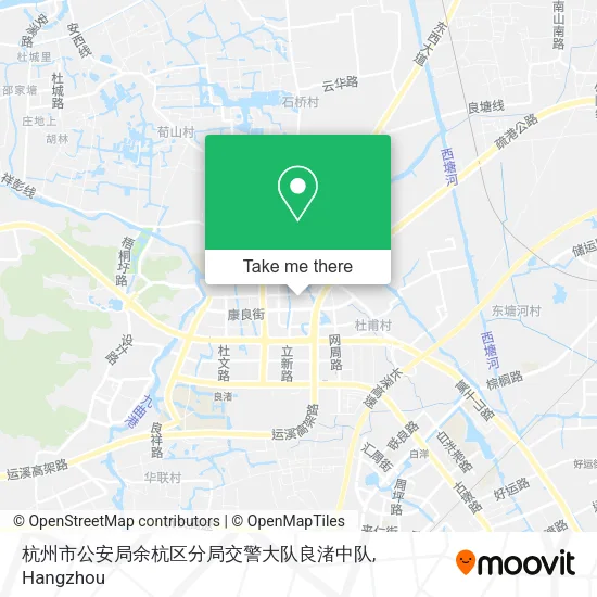 杭州市公安局余杭区分局交警大队良渚中队 map