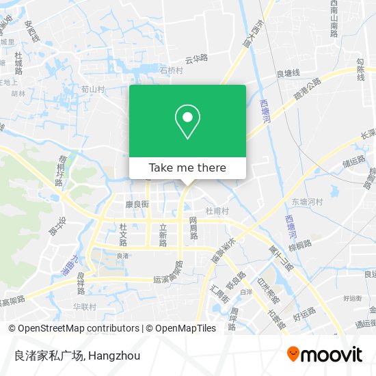 良渚家私广场 map