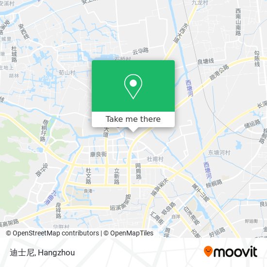 迪士尼 map