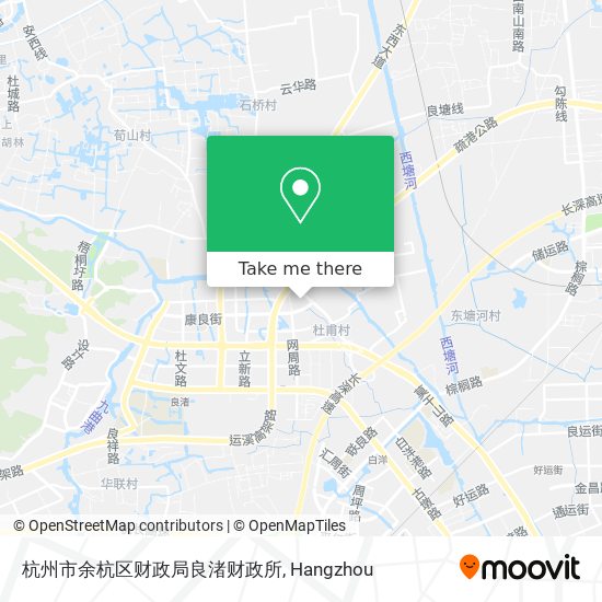 杭州市余杭区财政局良渚财政所 map