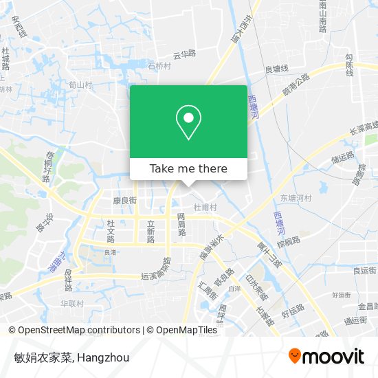 敏娟农家菜 map