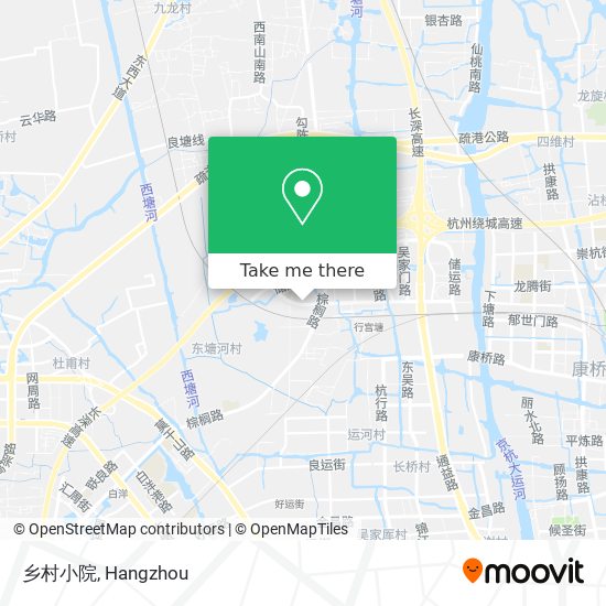 乡村小院 map
