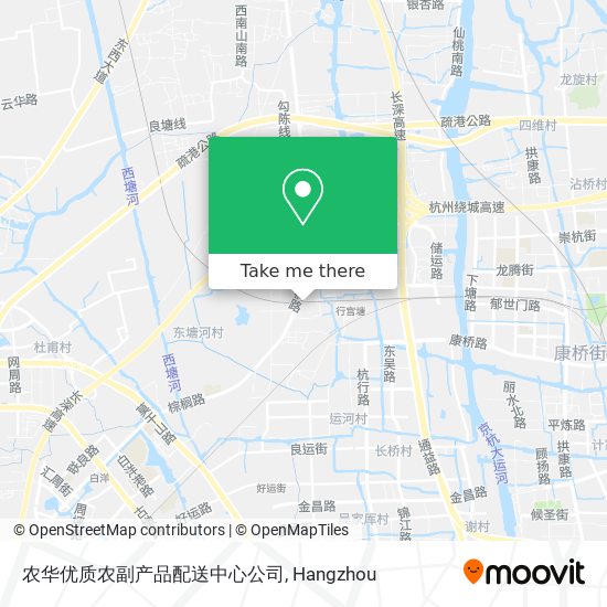 农华优质农副产品配送中心公司 map