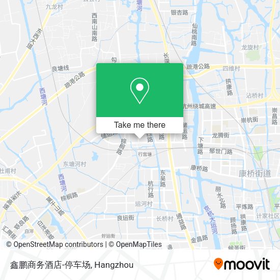 鑫鹏商务酒店-停车场 map