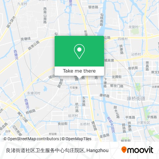 良渚街道社区卫生服务中心勾庄院区 map