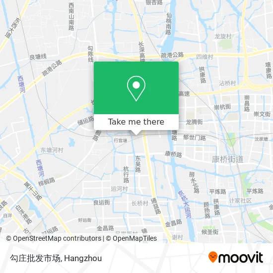 勾庄批发市场 map