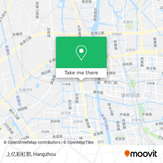 上亿彩虹郡 map