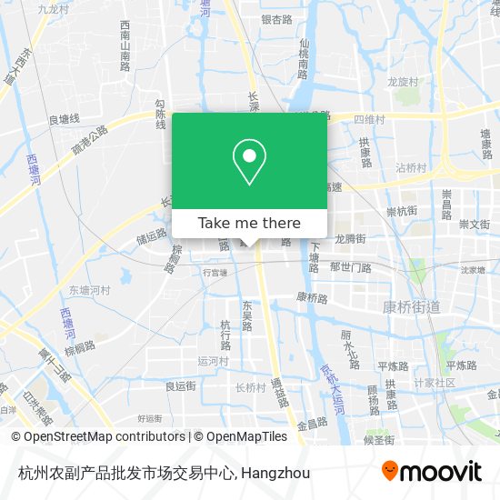 杭州农副产品批发市场交易中心 map