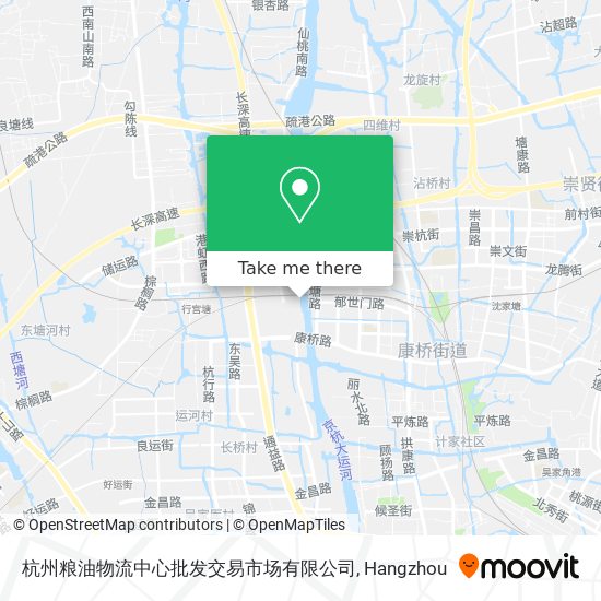 杭州粮油物流中心批发交易市场有限公司 map