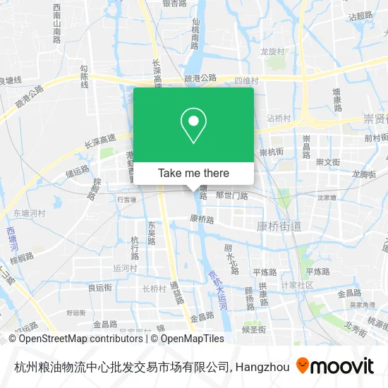 杭州粮油物流中心批发交易市场有限公司 map