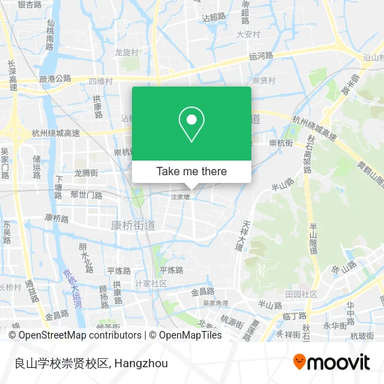 良山学校崇贤校区 map
