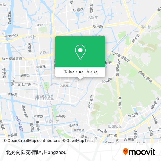 北秀向阳苑-南区 map