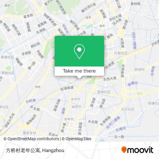 方桥村老年公寓 map