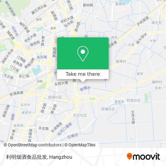 利明烟酒食品批发 map