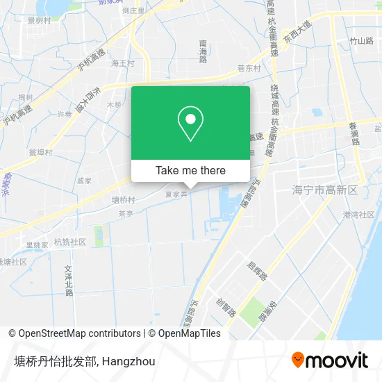 塘桥丹怡批发部 map