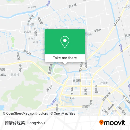 德清传统菜 map