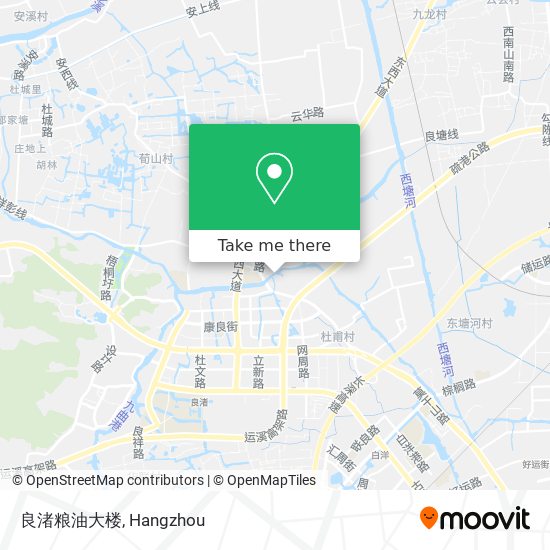 良渚粮油大楼 map