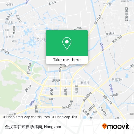 金汉亭韩式自助烤肉 map