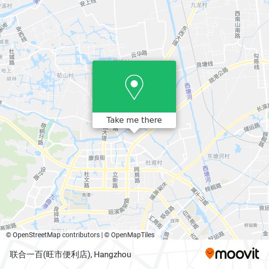 联合一百(旺市便利店) map