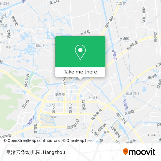 良渚云华幼儿园 map