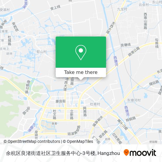余杭区良渚街道社区卫生服务中心-3号楼 map
