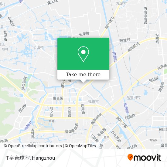T皇台球室 map