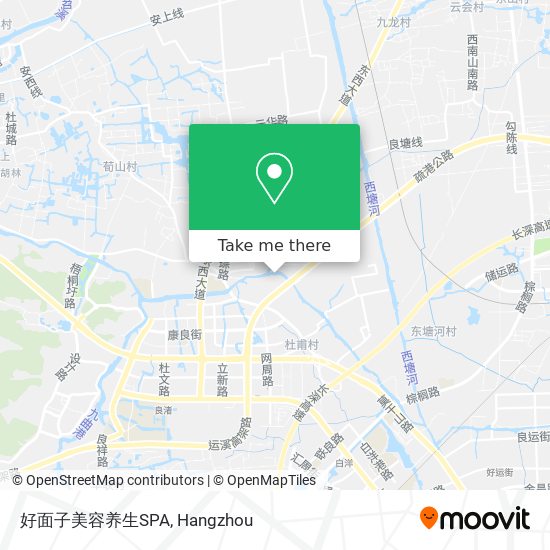 好面子美容养生SPA map
