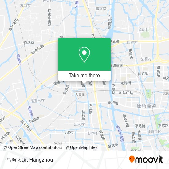 昌海大厦 map