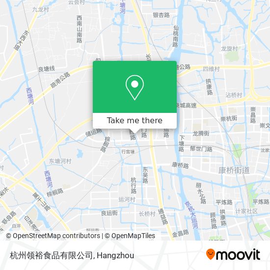 杭州领裕食品有限公司 map