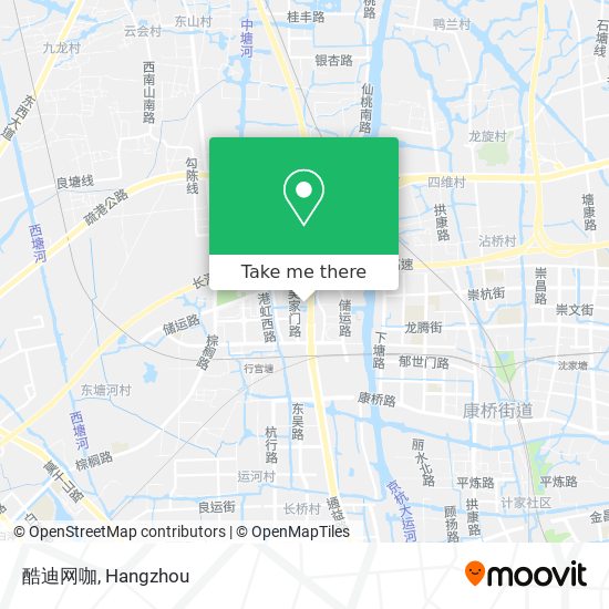 酷迪网咖 map