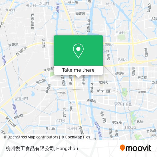 杭州悦工食品有限公司 map