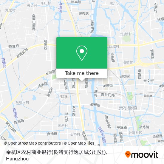 余杭区农村商业银行(良渚支行逸居城分理处) map