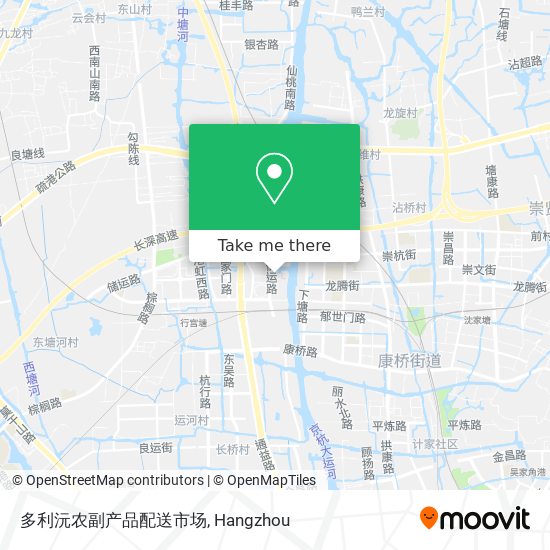 多利沅农副产品配送市场 map