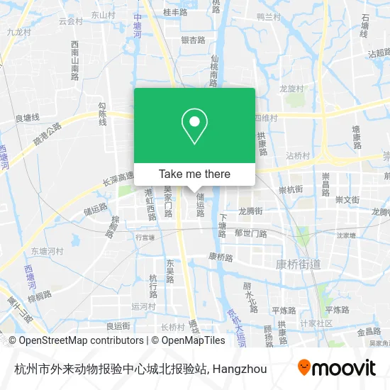 杭州市外来动物报验中心城北报验站 map