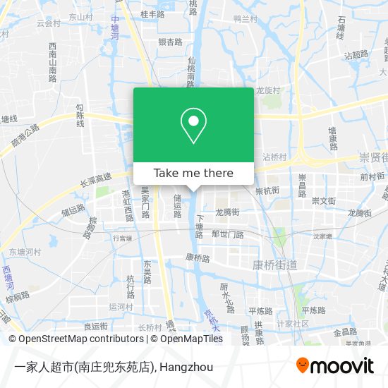 一家人超市(南庄兜东苑店) map