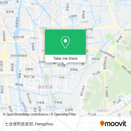 士业便民批发部 map