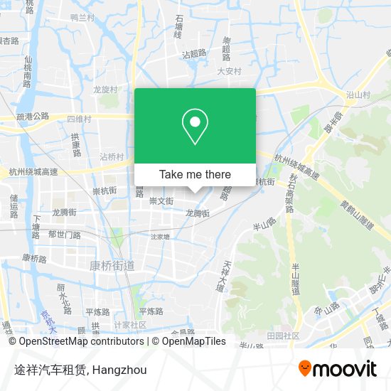 途祥汽车租赁 map