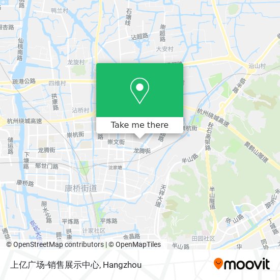 上亿广场-销售展示中心 map