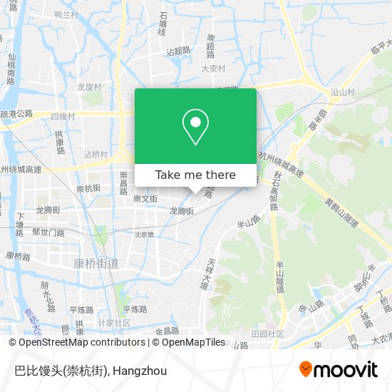 巴比馒头(崇杭街) map