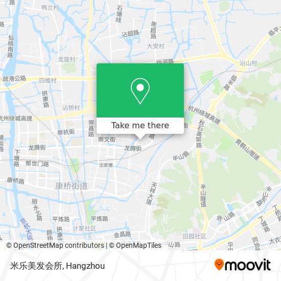 米乐美发会所 map
