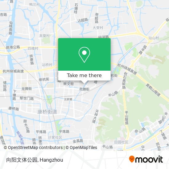 向阳文体公园 map