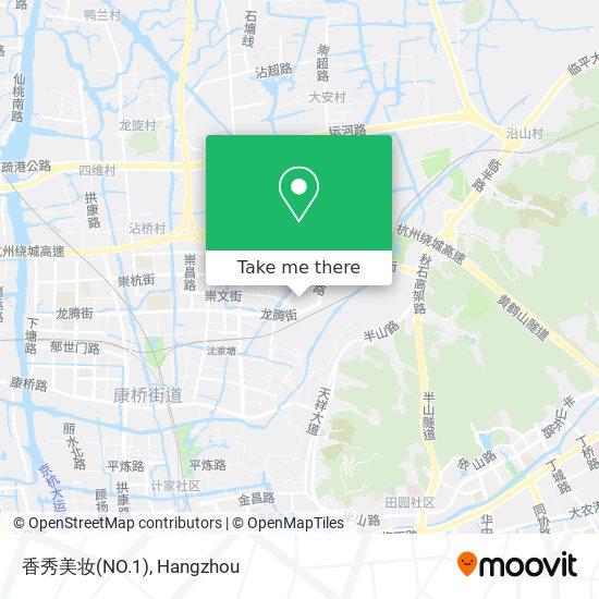 香秀美妆(NO.1) map