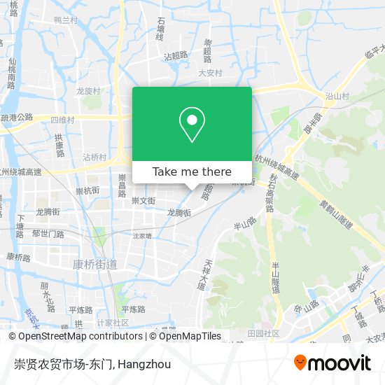 崇贤农贸市场-东门 map