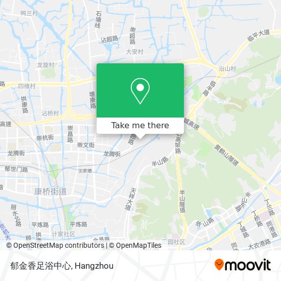 郁金香足浴中心 map