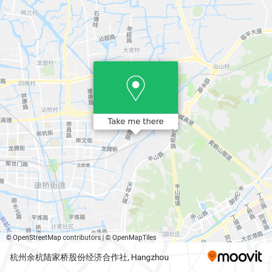 杭州余杭陆家桥股份经济合作社 map