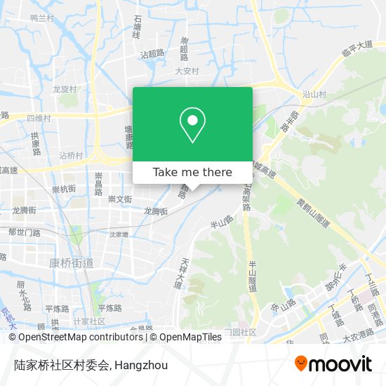 陆家桥社区村委会 map