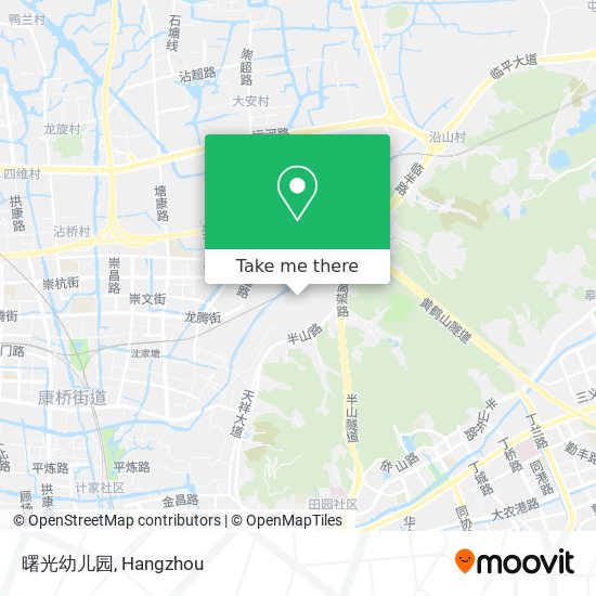 曙光幼儿园 map