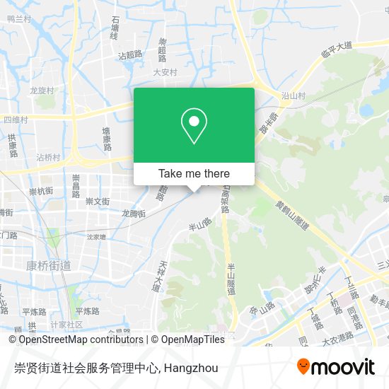 崇贤街道社会服务管理中心 map