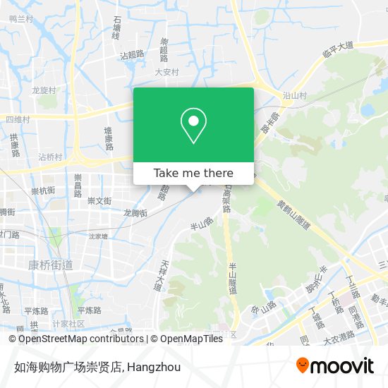 如海购物广场崇贤店 map