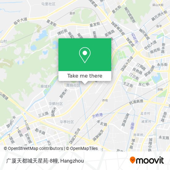 广厦天都城天星苑-8幢 map